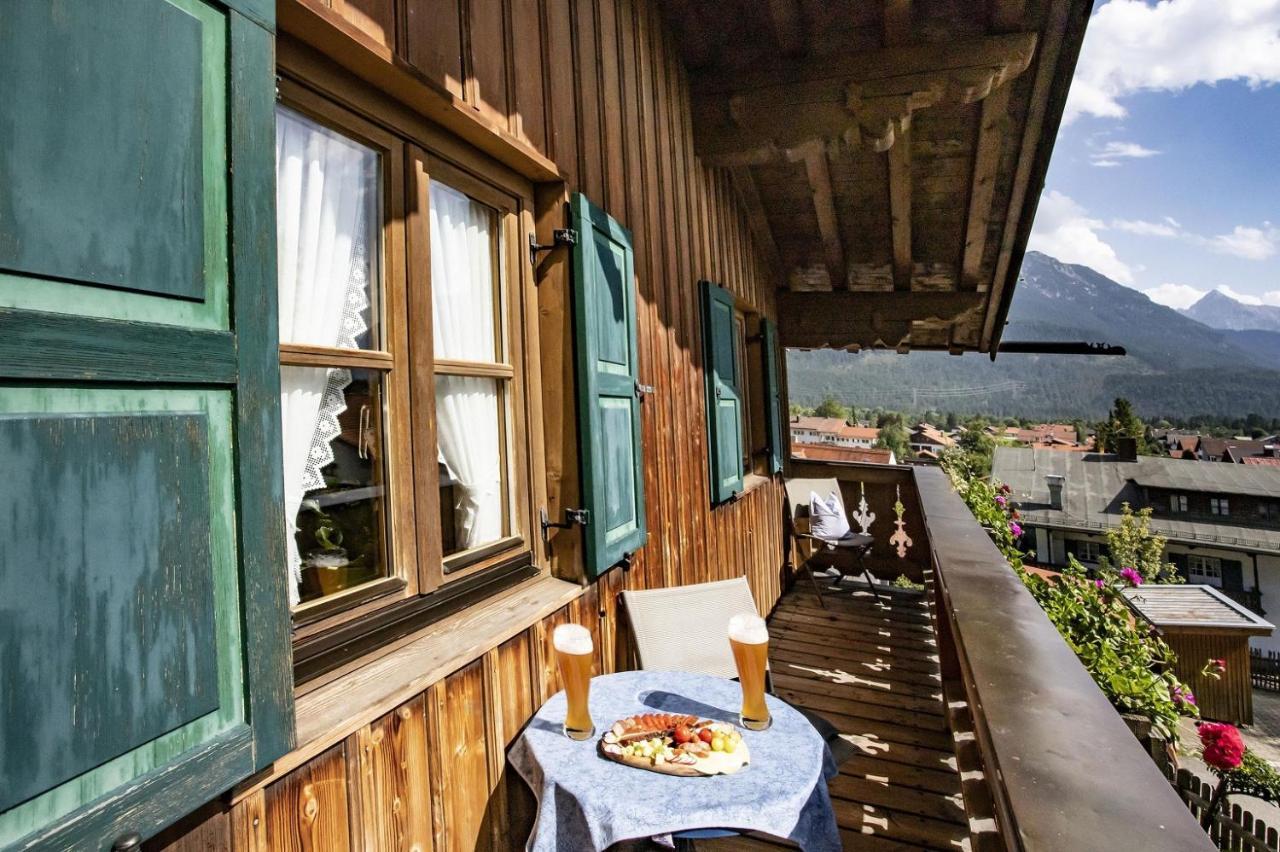 Ferienwohnung Holler Wallgau Exterior foto