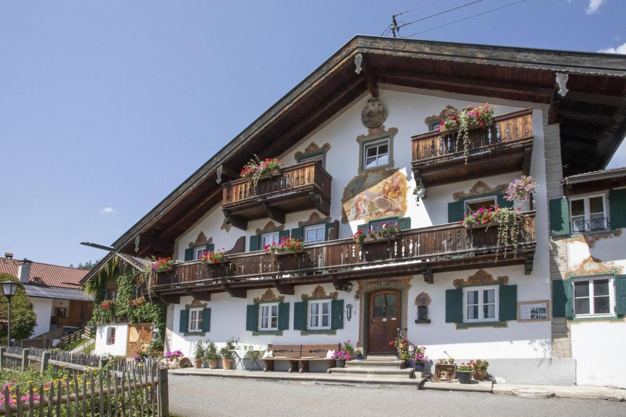 Ferienwohnung Holler Wallgau Exterior foto